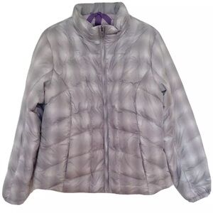 EDDIE BAUER Goose Down Insulated Quilted Parka Coat Jacket NWT size L